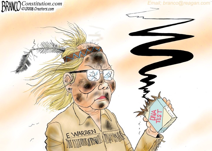 Elizabeth Warren, typical white person