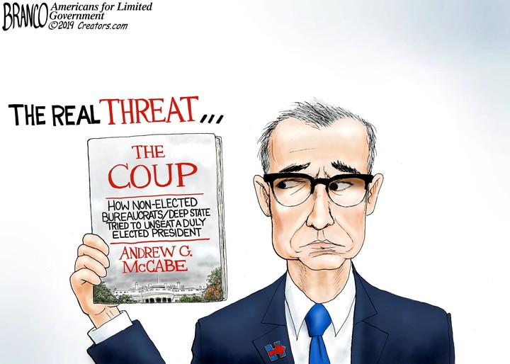 Andrew McCabe, the Justice Department's Jussie Smollett