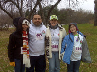  The author and her family attend the Arthritis Foundation's 'Jingle Bell' Walk. Photo credit: Bonnie Jean Feldkamp 