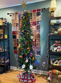 Feldkamp put up her Christmas Tree right after the election this year. Photo courtesy of Bonnie Jean Feldkamp.