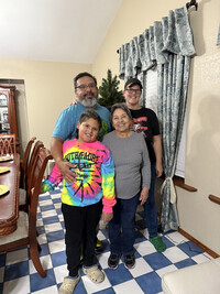 Bonnie Jean Feldkamp stands with her husband, son and mother-in-law. Photo courtesy of Bonnie Jean Feldkamp