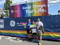 Bonnie Jean Feldkamp attend a local Pride parade. Photo Credit: Bonnie Jean Feldkamp 