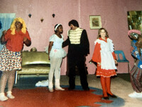Bonnie Jean Feldkamp acts in the 1985 production of "The Steadfast Tin Soldier" at the Arts Consortium of Cincinnati. Photo credit: Bonnie Jean Feldkamp