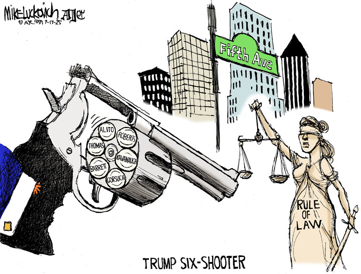 Mike Luckovich for Jul 17, 2025