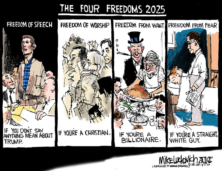 Mike Luckovich for Aug 01, 2025