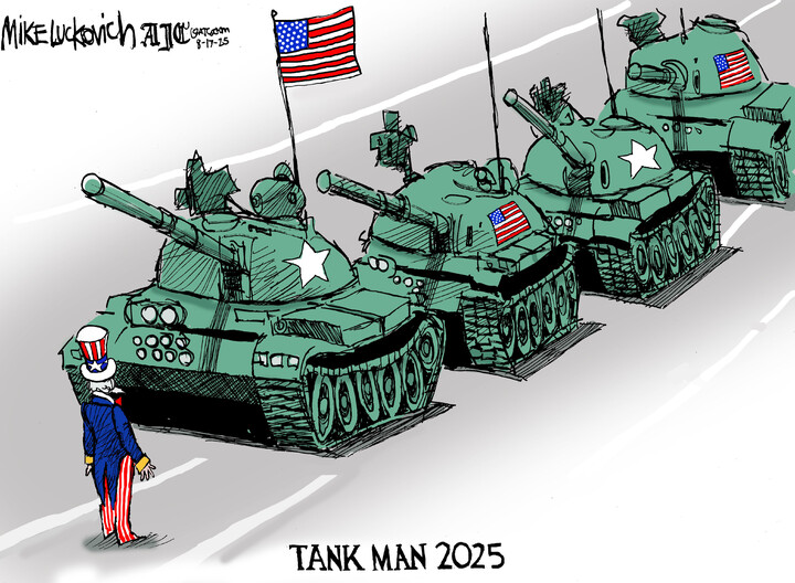 Mike Luckovich for Aug 17, 2025