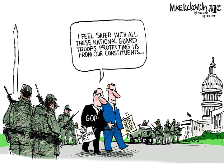 Mike Luckovich for Aug 22, 2025