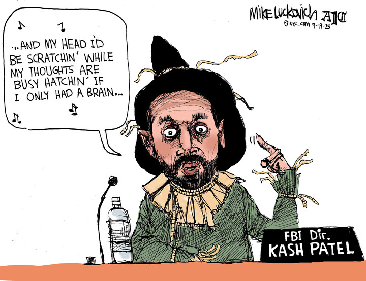 Mike Luckovich for Sep 21, 2025