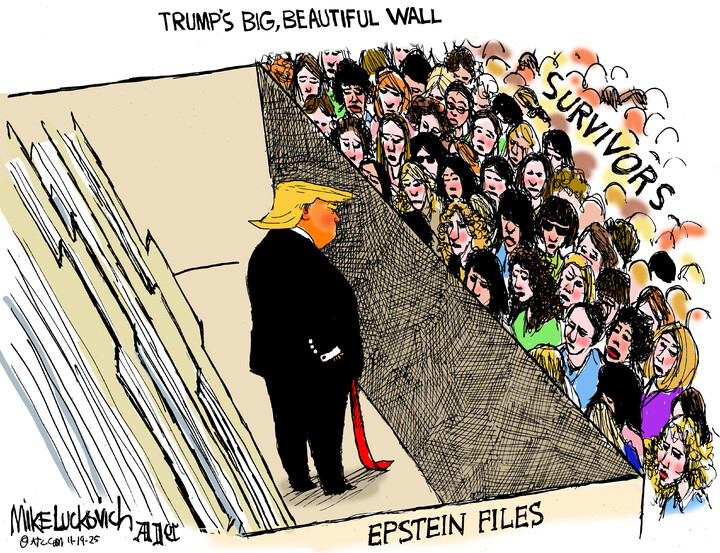 Mike Luckovich for Nov 19, 2025