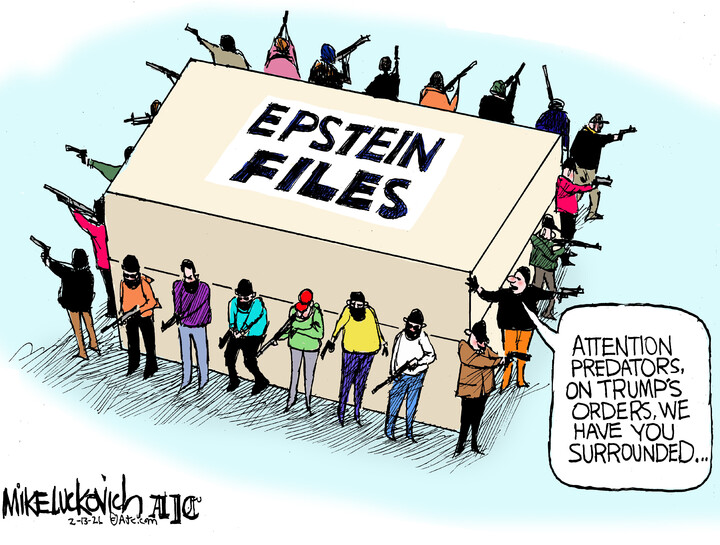 Mike Luckovich for Feb 13, 2026