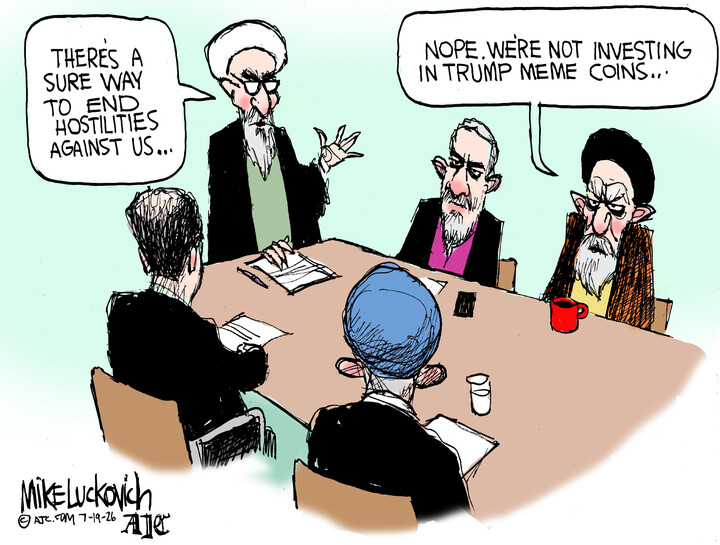 Mike Luckovich for Jul 19, 2026