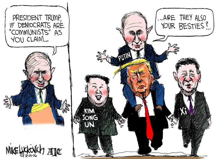 Mike Luckovich for Aug 23, 2026