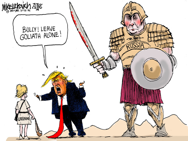 Mike Luckovich for Oct 14, 2026