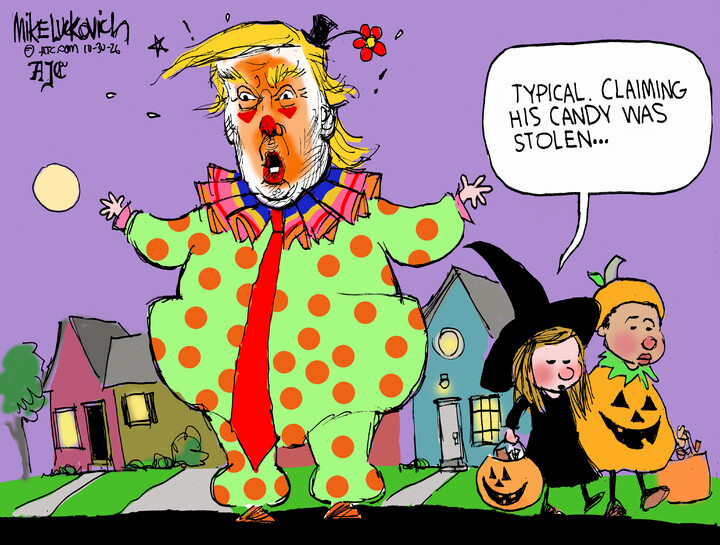 Mike Luckovich for Oct 30, 2026