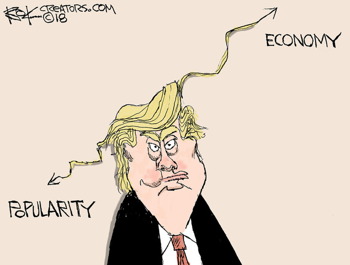 Even the economy is partisan