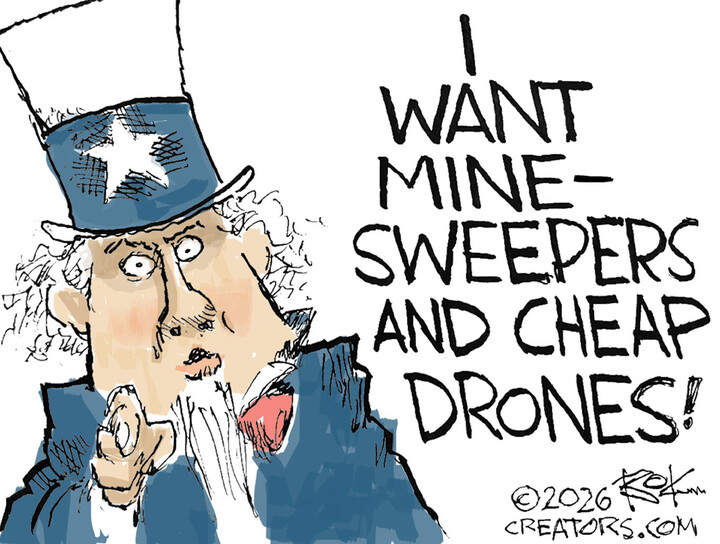 Think Toon by Chip Bok
 
	