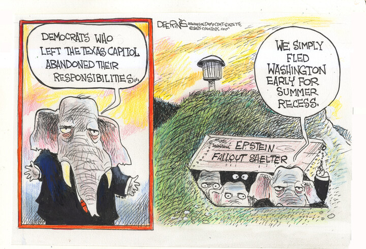 John Deering for Aug 08, 2025