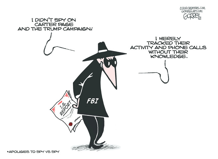 The FBI inspector general's report has bad news for Dems, too