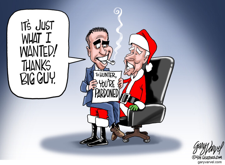 Biden Breaks His Promise and Pardons His Son -- Yeah, But Trump!
