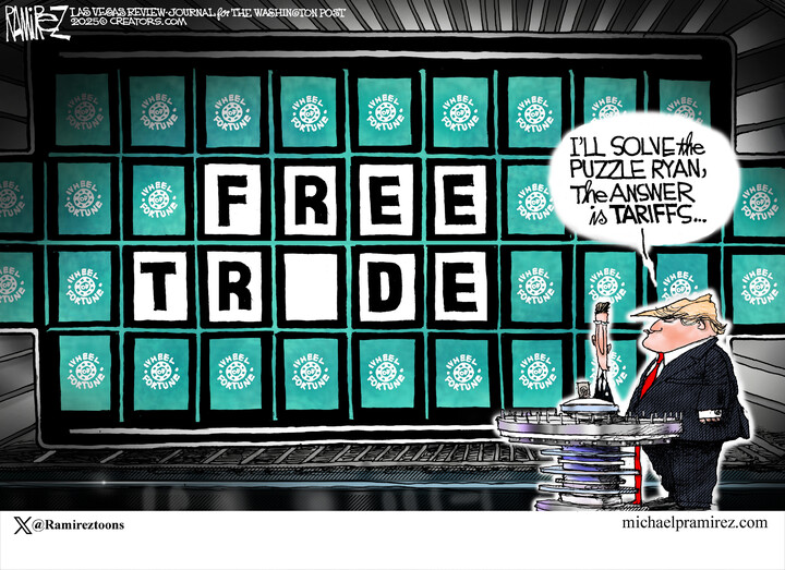 Think Toon by  Michael Ramirez
 
	