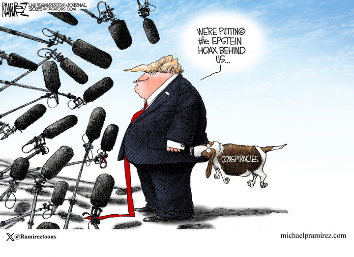 Think Toon by  Michael Ramirez
 
	