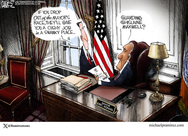 Michael Ramirez for Sep 07, 2025