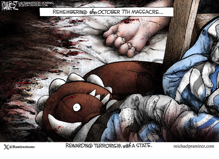 Michael Ramirez for Oct 05, 2025