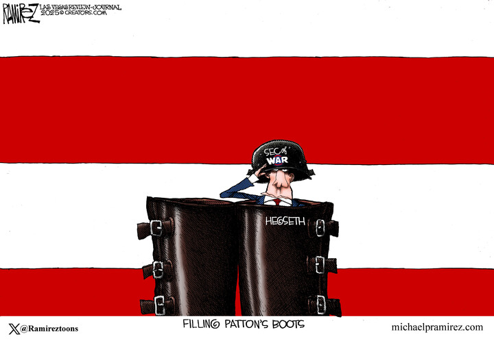 Michael Ramirez for Oct 06, 2025