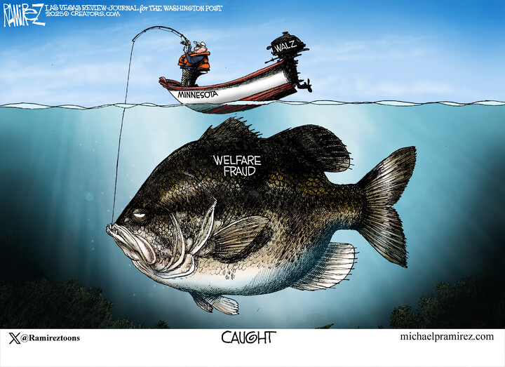 Michael Ramirez for Dec 12, 2025