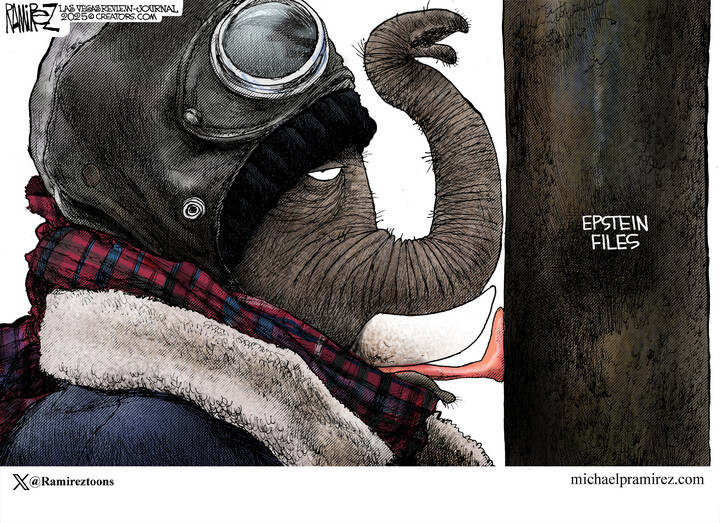 Michael Ramirez for Dec 28, 2025