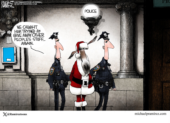 Michael Ramirez for Dec 29, 2025