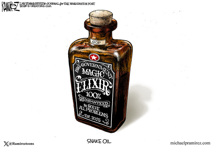 Michael Ramirez for Jan 27, 2026