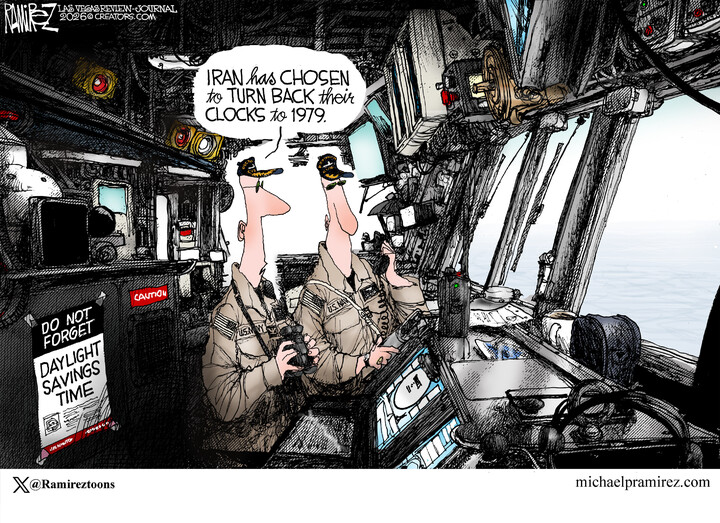 Michael Ramirez for Mar 11, 2026