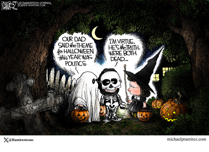 Michael Ramirez for Oct 29, 2026