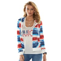  Celebrate patriotic summer style with Juicy Couture's Stars & Stripes Hoodie, available at Kohl's. 