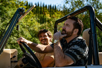  Pedro Pascal as Javi and Nicolas Cage as Nic Cage in The Unbearable Weight of Massive Talent. Photo Credit: Katalin Vermes/Lionsgate 