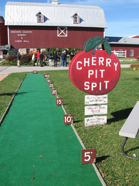  The Montmorency cherries for which Door County, Wis., is famous find their way into every aspect of the area's culture. Photo courtesy of Ruth A. Hill. 