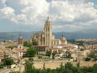 . The Segovia Cathedral in Segovia, Spain, was a high point of a trip to that city. Photo courtesy of Jennifer Coburn.