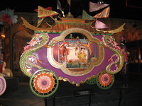  This circus wagon, used in parades to promote attendance at shows, is among about 20 on display at the Circus World Museum in Baraboo, Wisconsin. Photo courtesy of Glenda Winders. 