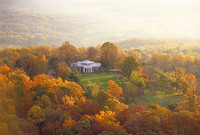 Monticello, Thomas Jefferson's home in Charlottesville, Virginia, is especially beautiful when it is surrounded by autumn foliage. Photo courtesy of the Thomas Jefferson Foundation at Monticello. 