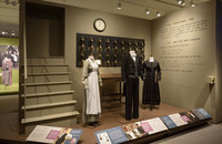 Costumes from the TV series "Downton Abbey" are currently on display at Winterthur Museum in Wilmington, Delaware. Photo courtesy of Winterthur Museum. 