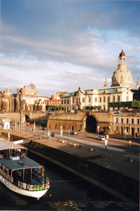  Magical, historical Dresden, Germany, on the River Elbe, was heavily bombed during World War II but has been rebuilt to its former glory. Photo courtesy of Sharon Whitley Larsen. 