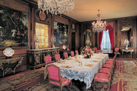  The dining room is one of the areas on display at Hillwood Estate, Museum and Gardens in Washington, D.C. Photo courtesy of Hillwood Estate, Museum and Gardens. 