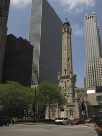  The famous Water Tower on Chicago's Michigan Avenue is one of the city's most iconic images. Photo courtesy of Barbara Selwitz. 