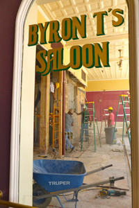  Byron T's Saloon in Las Vegas, New Mexico, is currently undergoing extensive renovation. Photo courtesy of Jim Farber. 