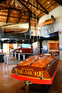 California's Tahoe Maritime Museum showcases classic runabouts and salvaged steamers, all of which are integral to Lake Tahoe's past and present. Photo courtesy of Priscilla Lister.