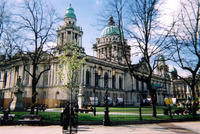 Offering tours and exhibitions, the Edwardian-era city hall is the focal point of downtown Belfast, Northern Ireland. Photo courtesy of Sharon Whitley Larsen.