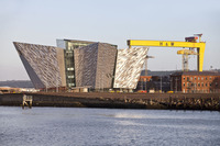 Titanic Belfast, a $160 million exhibition built near the Harland and Wolff Shipyard, has quickly become Northern Ireland's top attraction. Photo courtesy of Christopher Heaney, Tourism Ireland.