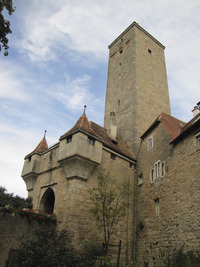 Part of the vast Kaiserburg Castle is the dominant structure in the old part of Nuremberg, Germany. Photo courtesy of Barbara Selwitz.