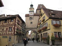 Germany's Rothenburg aub de Tauber provides an antidote to the history documented in Nuremberg. Photo courtesy of Barbara Selwitz.